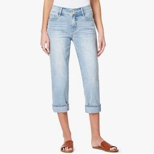 Angels Curvy Embellished Cropped Jeans in Albany Size 20W NWOT